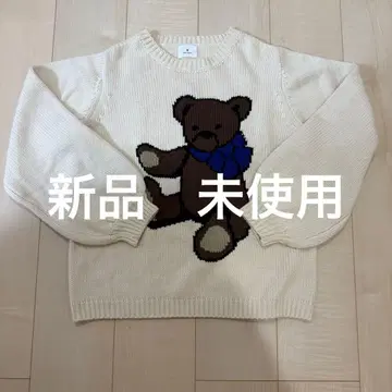 [ 미사용 새상품 ] merry Jenny 곰돌이 니트