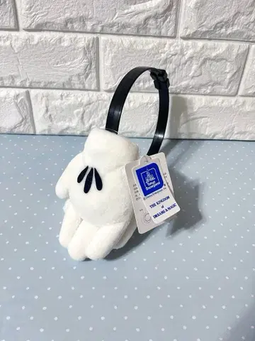 도쿄 디즈니랜드 미키마우스 귀도리 핸드 이어머프 레트로