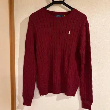 폴로 랄프로렌 코튼 케이블 니트