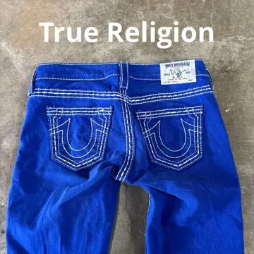 True Religion 스키니 데님 블루 y2k archive