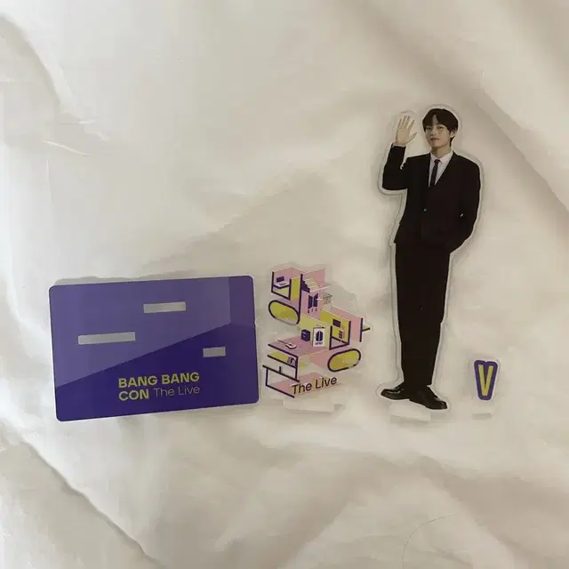 방탄소년단 V 뷔 아크릴 스탠드