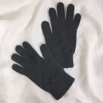 존스메들리 JOHN SMEDLEY 캐시미어 100% 니트 장갑 블랙