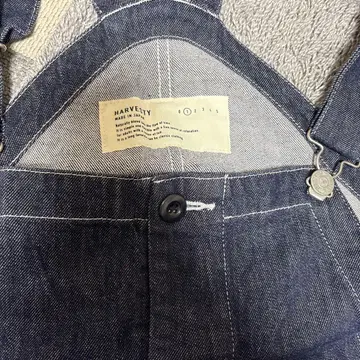 HARVESTY 오버롤 사이즈 1