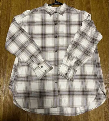 글로벌 워크 GROBAL WORK 플란넬 체크 셔츠 긴팔