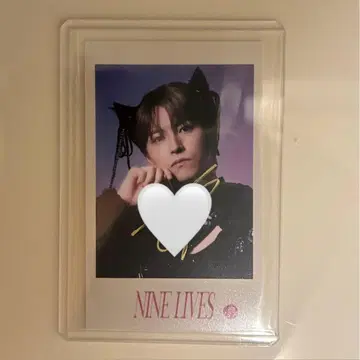 초특급 타카시 미니 포토 친필 사인 REAL? NINE LIVES