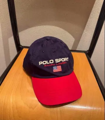 Polo Sport 캡 네이비/레드