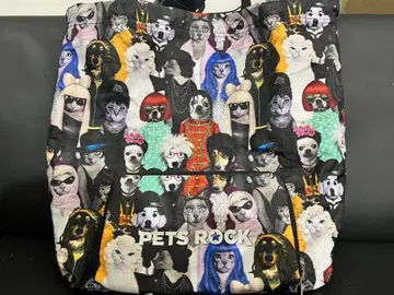새상품급 단종 PET ROCK 반려동물 디자인 토트백 전신 스타일