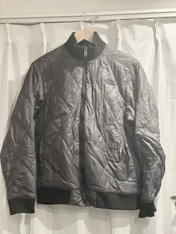 THE NORTH FACE 그레이 다운 자켓