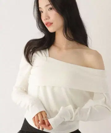 Heather 아지메 티셔츠