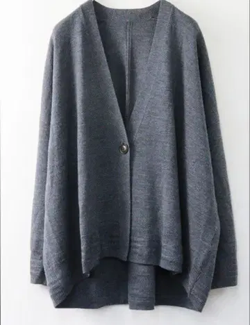 북유럽 생활 잡화점 울 드롭 숄더 가디건