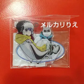 유루캠 10주년 기념전 아크릴 스탠드 시마린 & 아프로