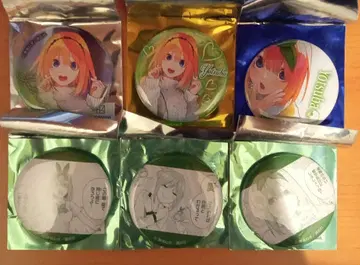 5등분의 신부 아틀레 아키하바라 GOTO AKIBA 캔뱃지 나카노 네잎