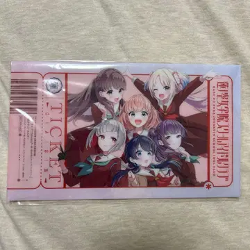 울트라 점프 부록 LOVE LIVE! FLOWERS* 클리어 파일