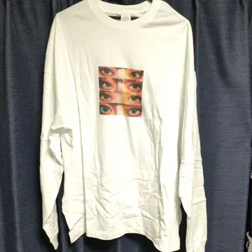 카이주 바이 미 괴수의 눈 롱T XL 사이즈 화이트