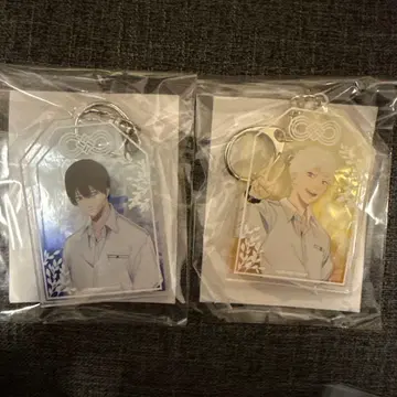 빛이 죽은 여름 아크릴 키링 2종 세트 남코 한정판