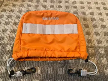 브리핑 아이언 헤드커버 오렌지 새상품급 중고