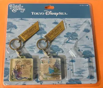 판타지 스프링스 키링 2개 세트 안나 피터팬