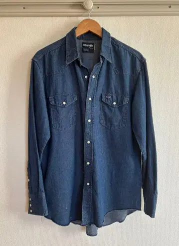 80s Wrangler 웨스턴 셔츠