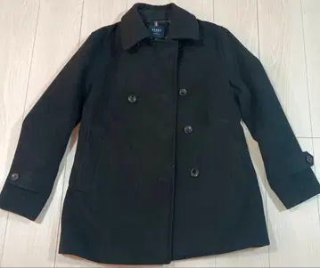 BEAMS 코트 블랙 M
