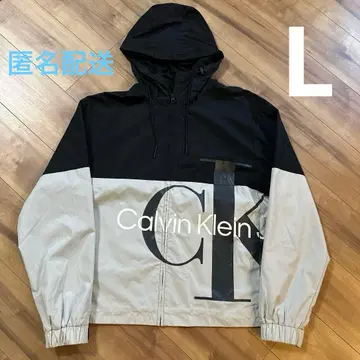 Calvin Klein Jeans 후드 부착 나일론 자켓