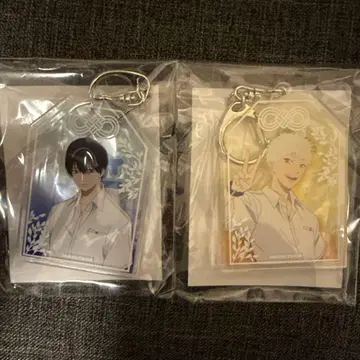 빛이 죽은 여름 아크릴 키링 2종 세트 남코 한정판