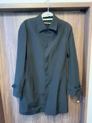 COMME CA ISM 블랙 스텐카라 코트 S 사이즈