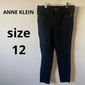 ANNE KLEIN 스키니 팬츠 [ 12 ] 블랙