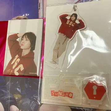 BOYNEXTDOOR 보넥도 성호 아크릴 스탠드 캔뱃지 카페 굿즈