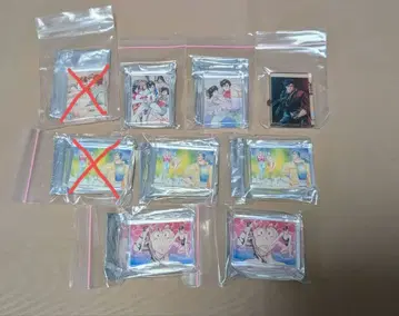 시티 헌터 아크릴 블록 9개 세트