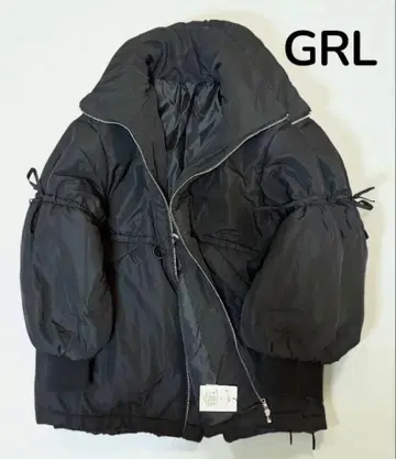 [ 택 포함 미사용 새상품 ] GRL 플러피 아우터 블랙
