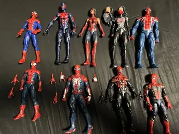 마블 레전드 스파이더맨 피규어 9체 세트