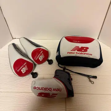 뉴발란스 골프 헤드커버 3개 + 파우치 세트