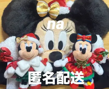 [ 새상품 ] 디즈니 크리스마스 팬캡 산타 미니 인형 배지