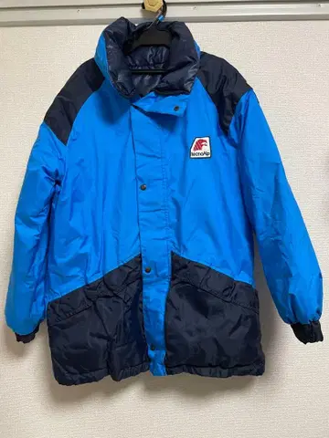 데상트 다운 자켓 이탈리아제 블루