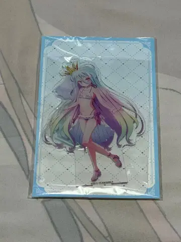 노 게임 노 라이프 아크릴 스탠드 피규어 화이트