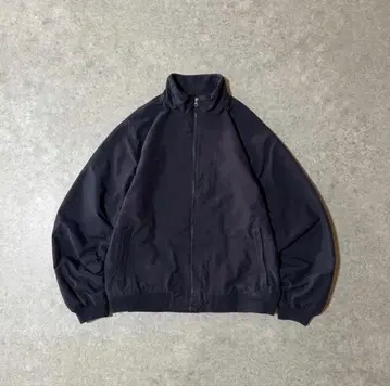 00s 에디 바우어 웜업 자켓 나일론 자켓 네이비