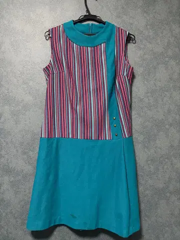 빈티지 슬리브리스 원피스