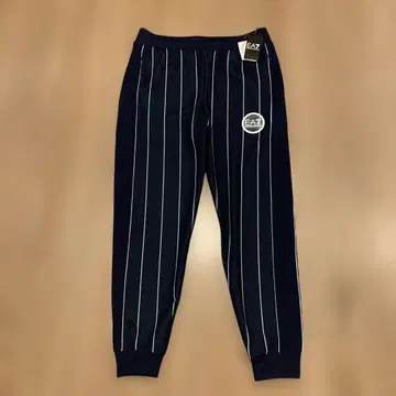 미사용 새상품 엠포리오 아르마니 EA7 저지 바지 팬츠 M 네이비