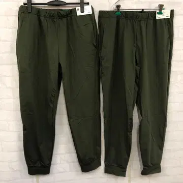 즉시 결제 새상품 GU 지유 MEN 드라이 스트레치 조거 팬츠 GA 2개