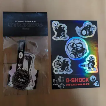XG G-SHOCK & MUDMAN 스티커