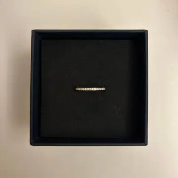 골드 크리스탈 스톤 반지