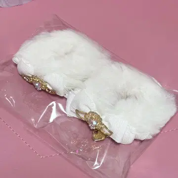 [ Liz Lisa ] 엔젤 하트 2개 세트 퍼 스크런치