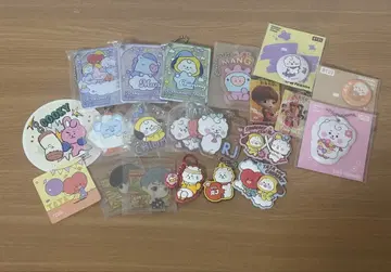 BT21 TinyTan 키링, 캔뱃지, 스티커