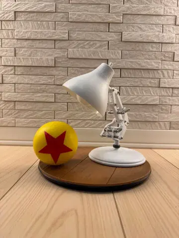 Happy 복권 A상 픽사 램프 & 픽사 볼 피규어 세트