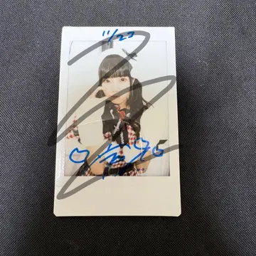 iLiFE! 소라시 카렌 사인 폴라로이드