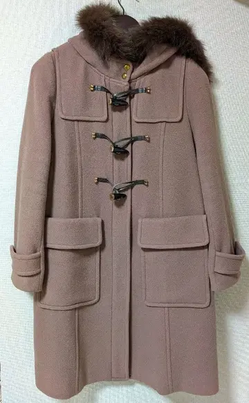 [새상품급] 질스튜어트 모카 브라운 더플 코트 S