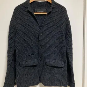 TONKOROWLAND 재킷 가디건 니트 다크 그레이 M 사이즈