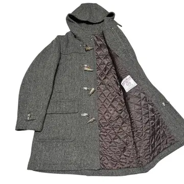 새상품급 스카치 하우스 해리스 트위드 헤링본 트위드 더플 코트 L