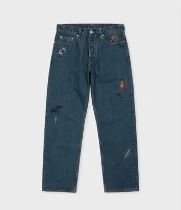 paul smith 자수 데님