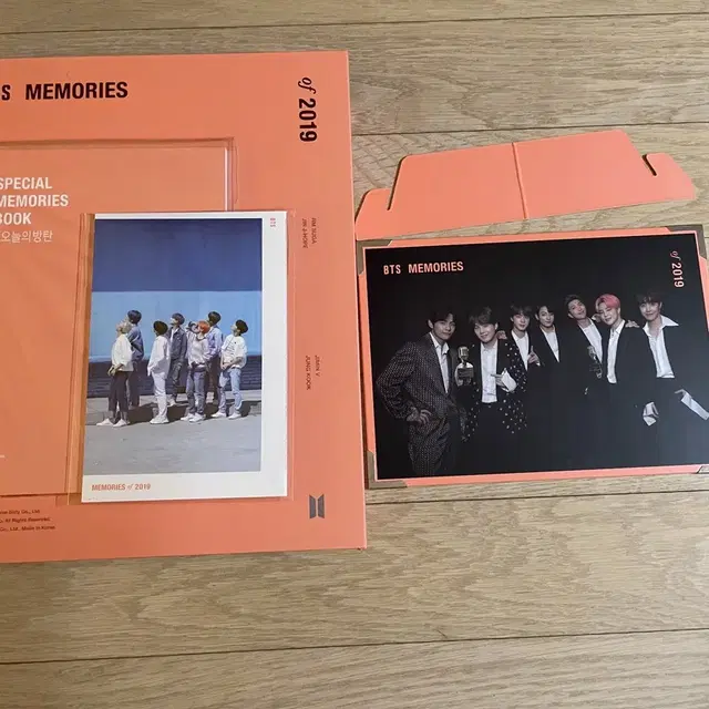 방탄소년단 2019 메모리즈 dvd